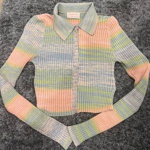 Urban Outfitters: Collared Cardigan